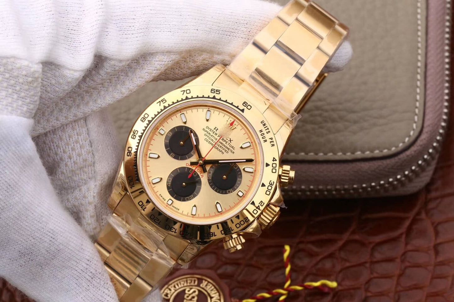 REPLICA DAYTONA 116508 JH FACTORY GOLD CASE