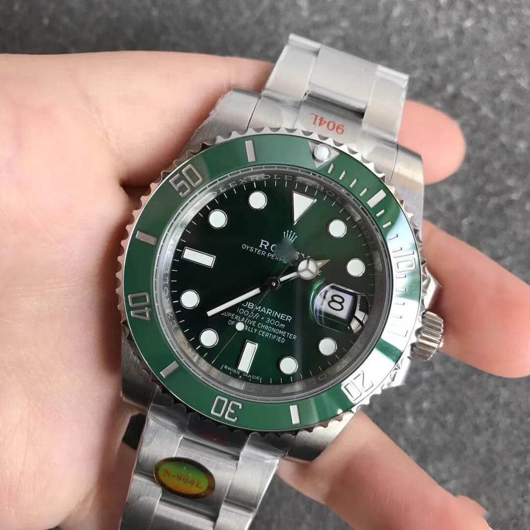 REPLICA SUBMARINER 116610LN NOOB FACTORY GREEN DIAL