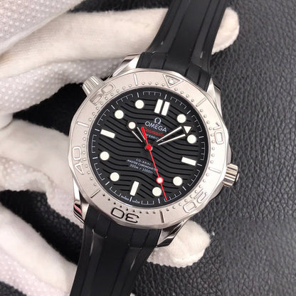 REPLICA SEAMASTER DIVER 300M 210.32.42.20.01.002 VS FACTORY BLACK STRAP