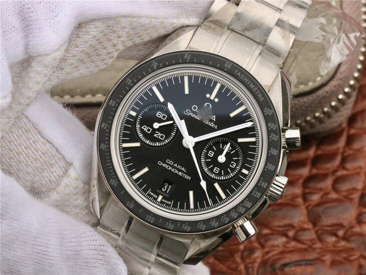 REPLICA SPEEDMASTER 311.30.44.51.01.002 OM FACTORY BLACK DIAL