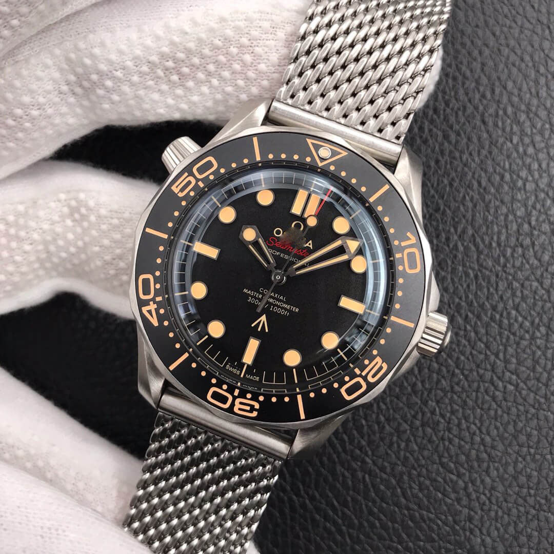 REPLICA SEAMASTER 210.90.42.20.01.001 JAMES BOND 007 VS FACTORY BLACK DIAL