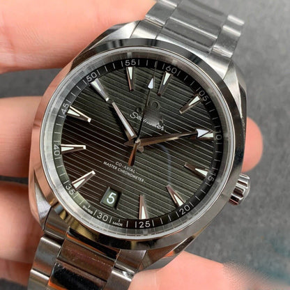 REPLICA SEAMASTER 220.10.41.21.10.001 VS FACTORY STAINLESS STEEL