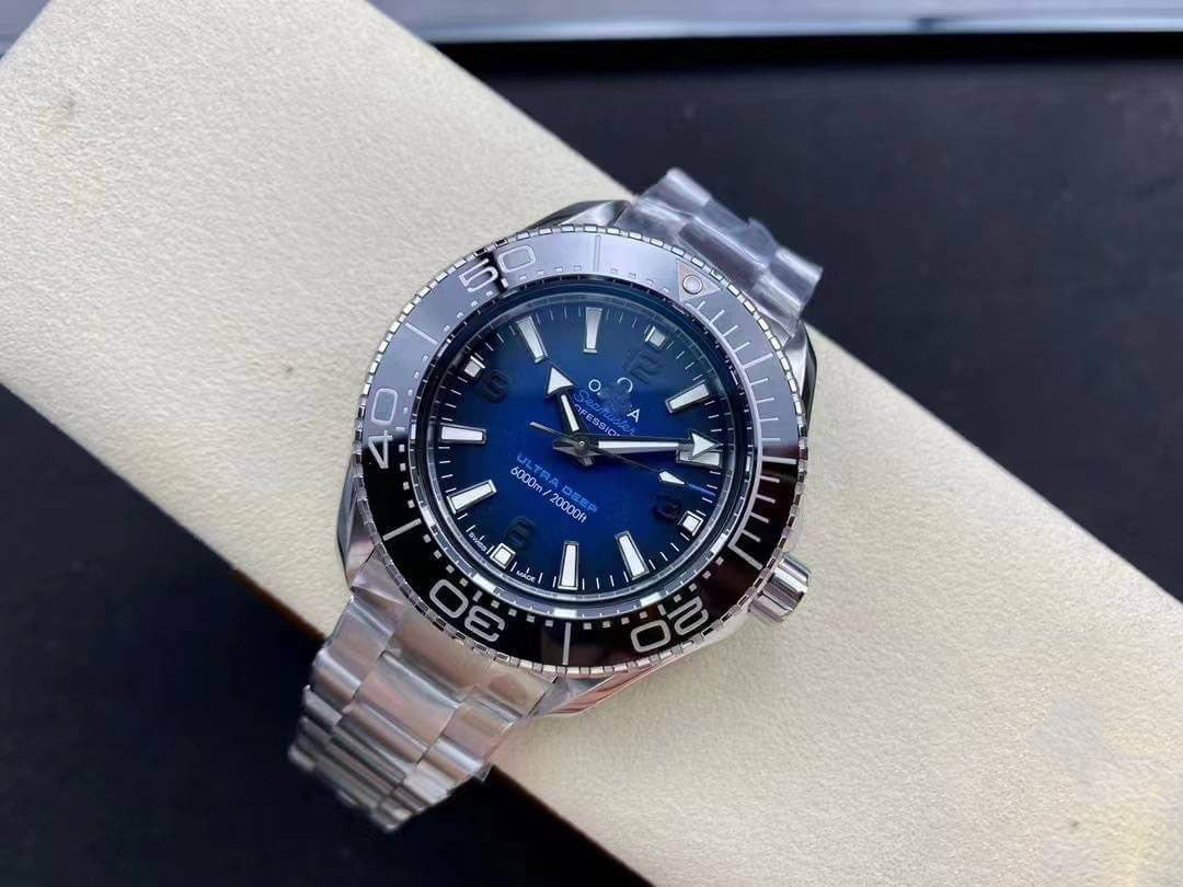 REPLICA SEAMASTER 215.30.46.21.03.001 VS FACTORY STAINLESS STEEL STRAP