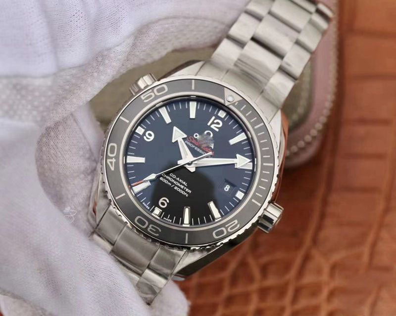 REPLICA SEAMASTER 232.30.42.21.01.001 PLANET OCEAN 600M VS FACTORY BLACK DIAL