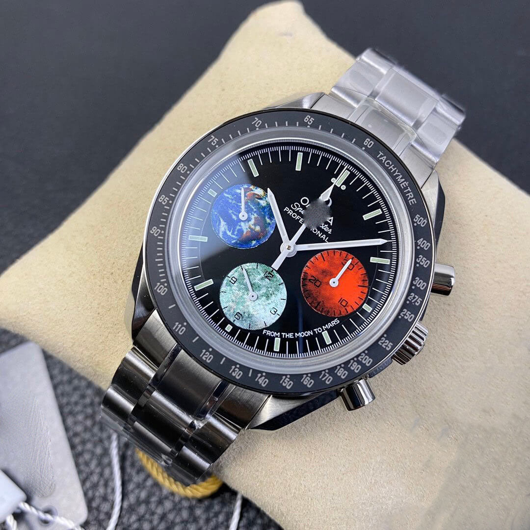 REPLICA SPEEDMASTER 3577.50.00 OM FACTORY BLACK BEZEL