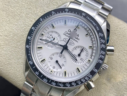 REPLICA SPEEDMASTER SNOOPY AWARD 311.32.42.30.04.003 OM FACTORY STAINLESS STEEL STRAP