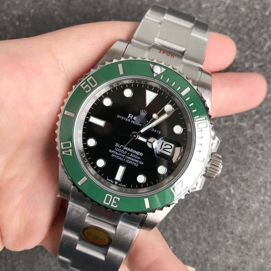 REPLICA SUBMARINER DATE 126610LV 41 NOOB FACTORY BLACK DIAL