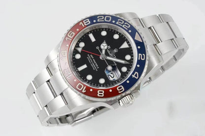 REPLICA GMT MASTER II M126710BLRO-0002 C+ FACTORY STAINLESS STEEL