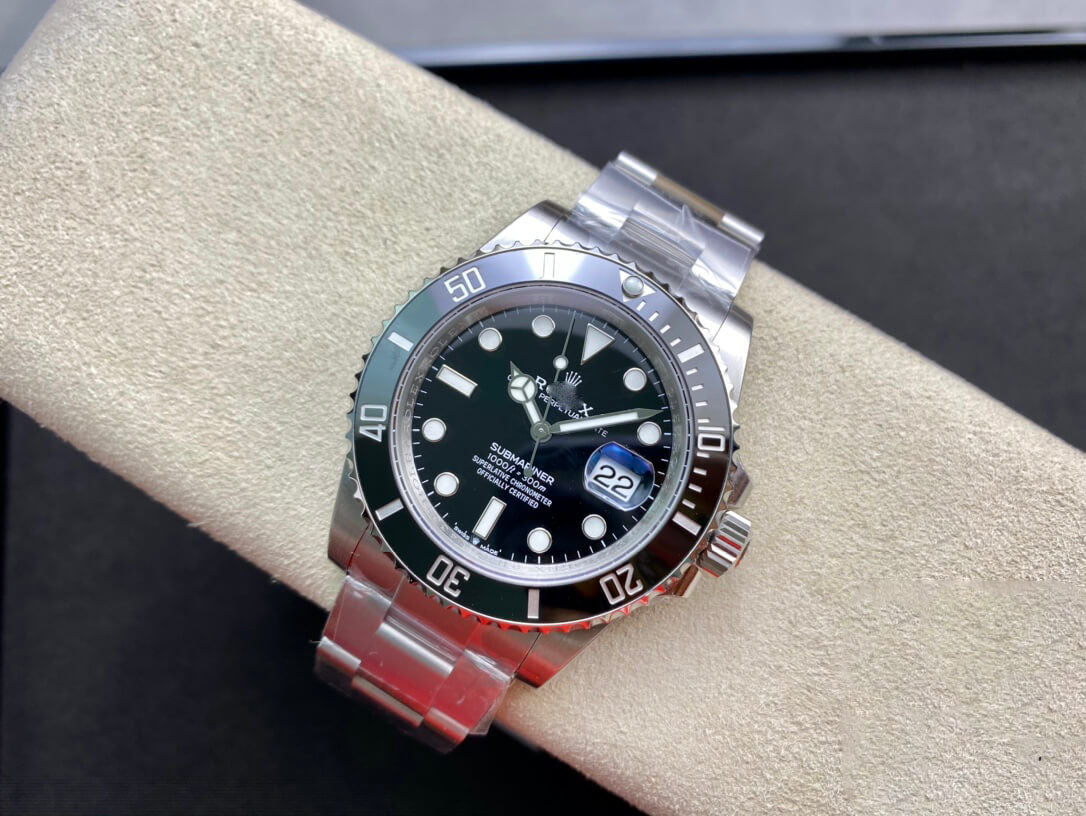 REPLICA SUBMARINER M126610LN-0001 41MM VS FACTORY BLACK DIAL