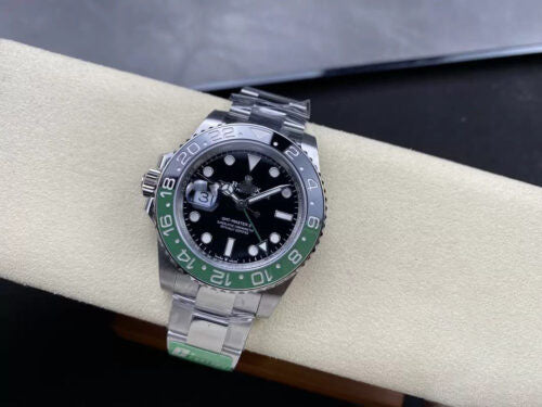 REPLICA GMT MASTER II M126720VTNR-0001 C+ FACTORY BLACK GREEN BEZEL