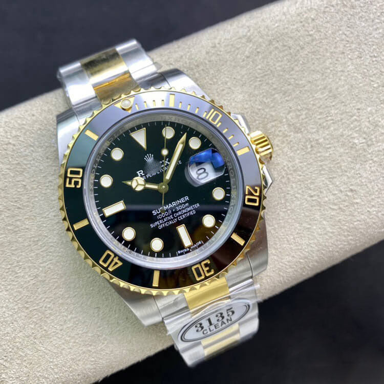 REPLICA SUBMARINER 116613-LN-97203 CLEAN FACTORY BLACK BEZEL