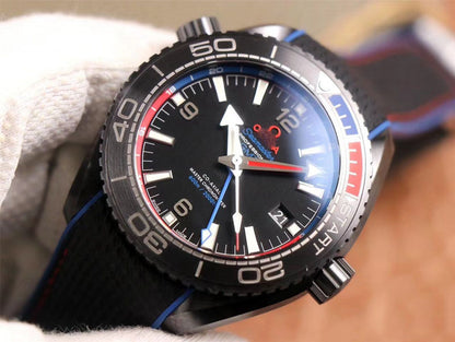 REPLICA SEAMASTER DEEPSEA KING 215.92.46.22.01.004 VS FACTORY BLACK DIAL