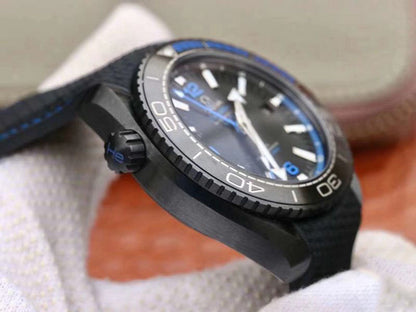 REPLICA SEAMASTER 215.92.46.22.01.002 GMT VS FACTORY BLACK CERAMIC