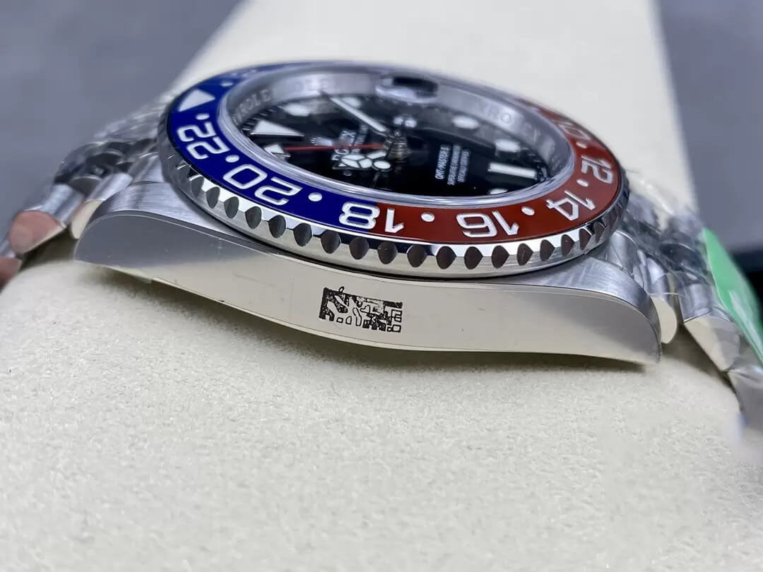 REPLICA GMT MASTER II M126710BLRO-0001 C+ FACTORY BLACK DIAL