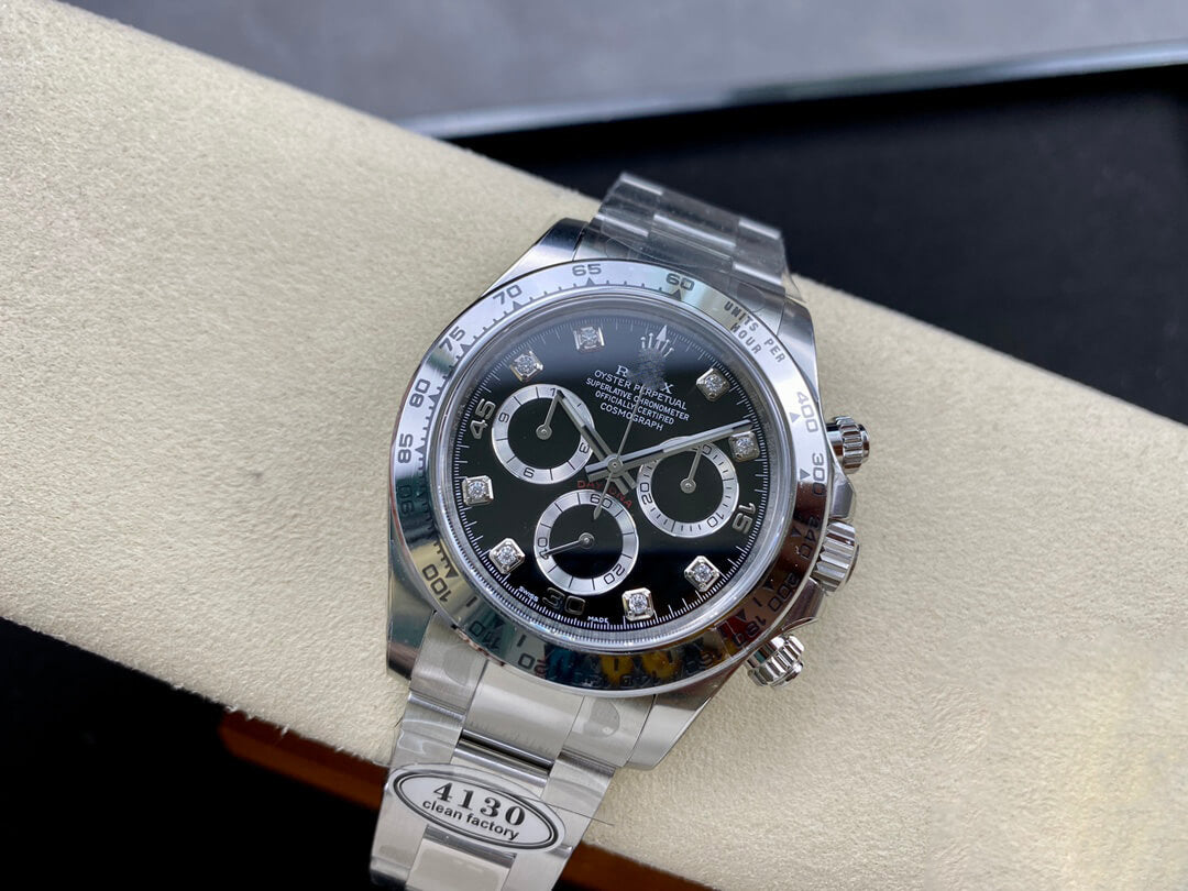 REPLICA COSMOGRAPH DAYTONA M116509-0055 CLEAN FACTORY BLACK DIAL