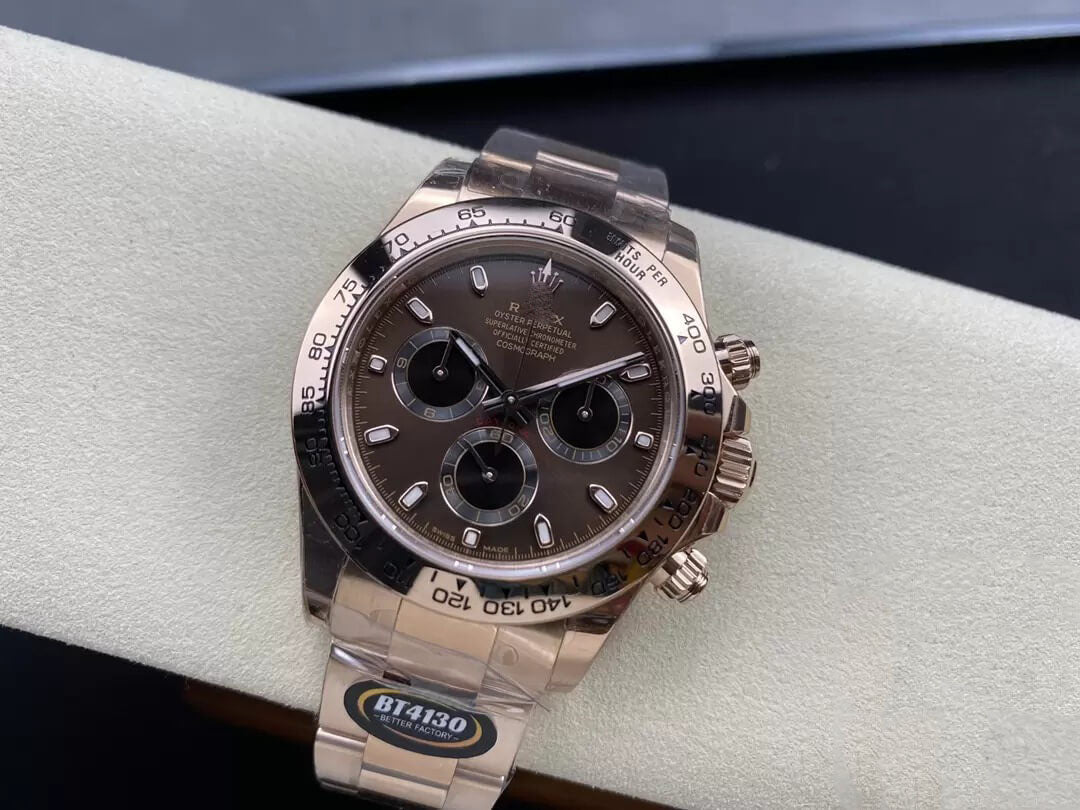 REPLICA DAYTONA M116505-0013 BT FACTORY GOLD STRAP