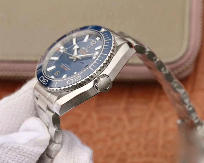 REPLICA SEAMASTER 215.30.44.21.03.001 PLANET OCEAN 600M VS FACTORY BLUE CERAMIC DIAL