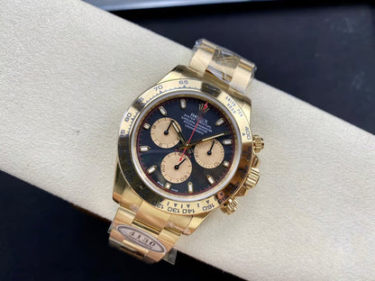 REPLICA COSMOGRAPH DAYTONA M116508-0009 CLEAN FACTORY GOLD STRAP