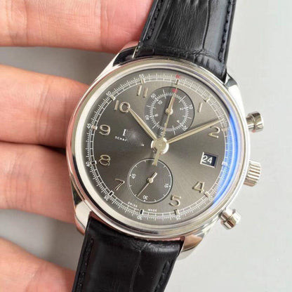 PORTUGIESER CHRONOGRAPH CLASSIC IW390404 ZF FACTORY ANTHRACITE DIAL