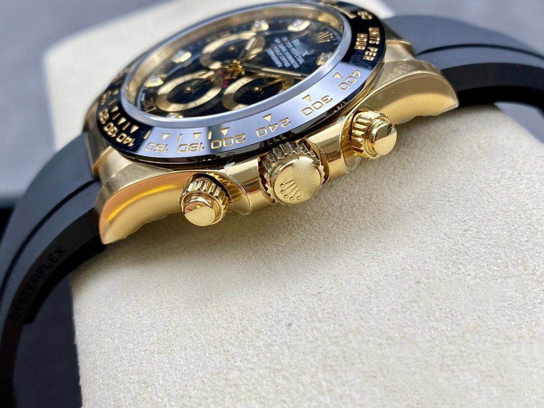 REPLICA COSMOGRAPH DAYTONA M116518LN-0078 CLEAN FACTORY RUBBER STRAP