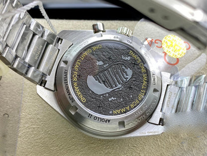 REPLICA SPEEDMASTER 310.20.42.50.01.001 OM FACTORY STAINLESS STEEL STRAP