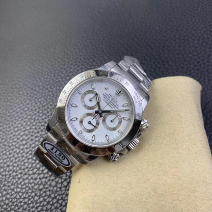 REPLICA COSMOGRAPH DAYTONA 116520-78590 CLEAN FACTORY STAINLESS STEEL STRAP