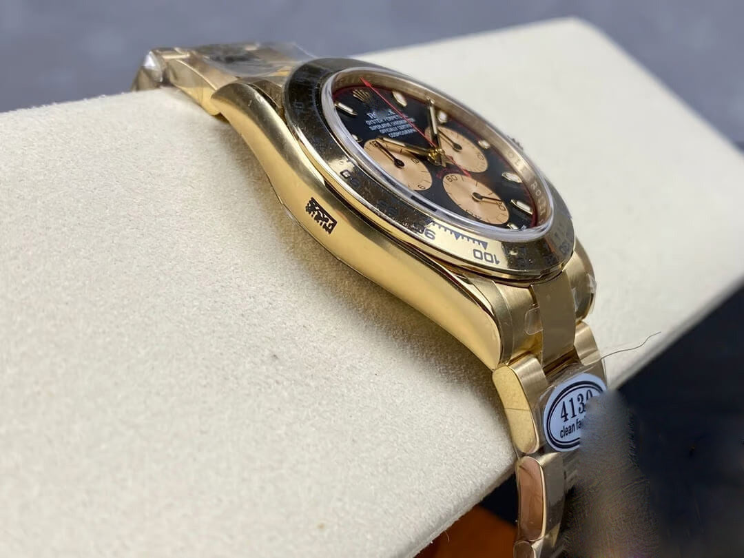 REPLICA COSMOGRAPH DAYTONA M116508-0009 CLEAN FACTORY GOLD STRAP