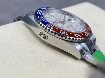 REPLICA GMT MASTER II M126719BLRO-0002 C+ FACTORY STAINLESS STEEL STRAP