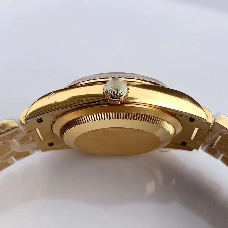 REPLICA DAY-DATE M128238-0045 YELLOW GOLD EW FACTORY CHAMPAGNE DIAL