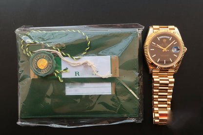 REPLICA DAY DATE M228238-0004 EW FACTORY GOLD CASE