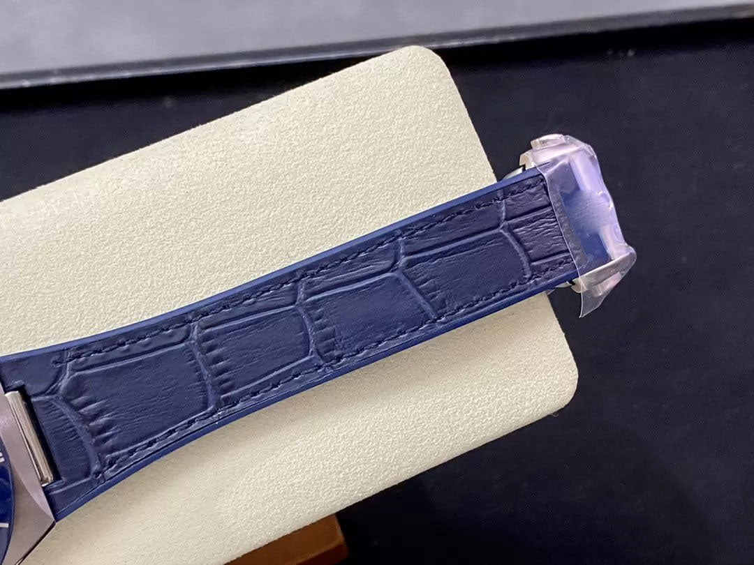 REPLICA SBF CONSTELLATION 131.33.41.21.03.001 VS FACTORY BLUE LEATHER STRAP