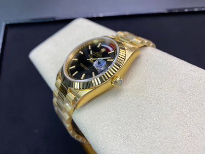 REPLICA DAY DATE 40MM EW FACTORY GOLD STRAP