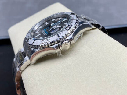 REPLICA YACHT MASTER M126622-0001 CLEAN FACTORY GREY STRAP