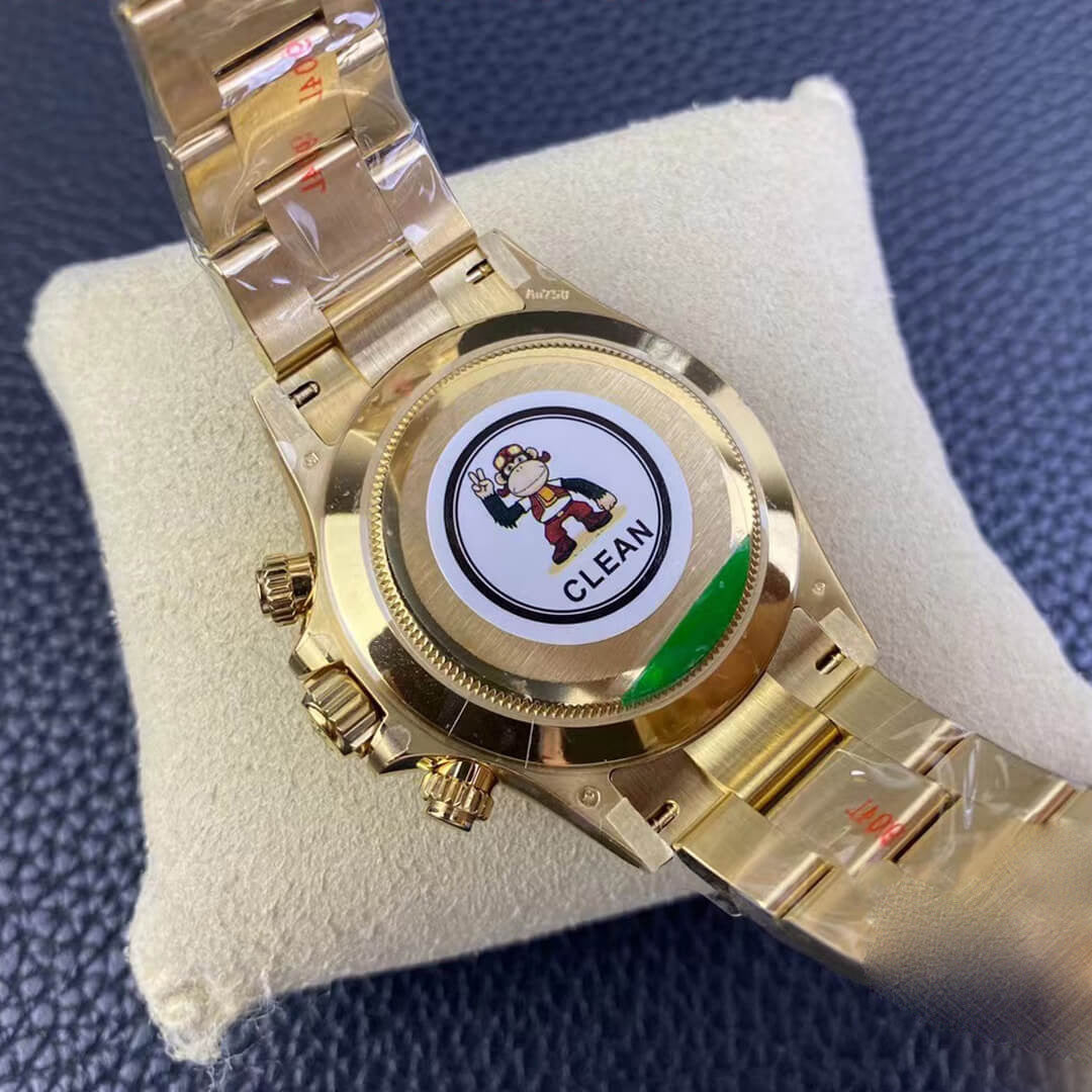 REPLICA COSMOGRAPH DAYTONA M116508-0013 CLEAN FACTORY GOLD STRAP