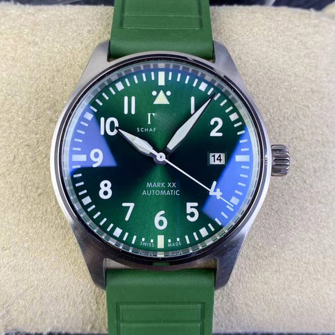 PILOT IW328205 M+ FACTORY GREEN STRAP