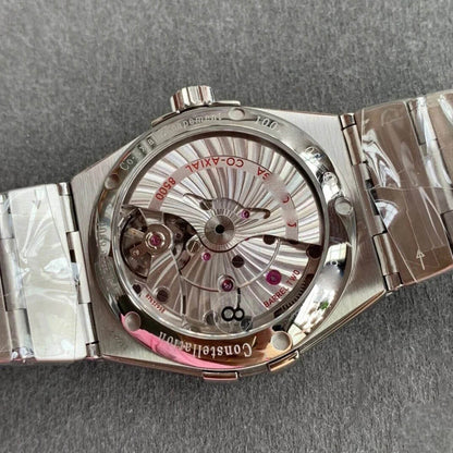 REPLICA CONSTELLATION 123.10.38.21.02.004 VS FACTORY WHITE DIAL