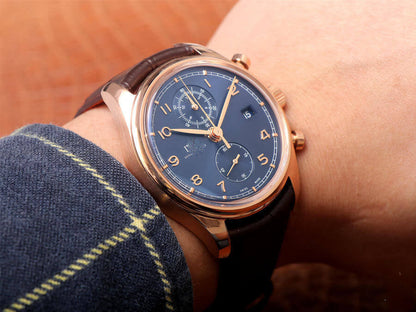 PORTUGIESER IW390305 ZF FACTORY BROWN STRAP