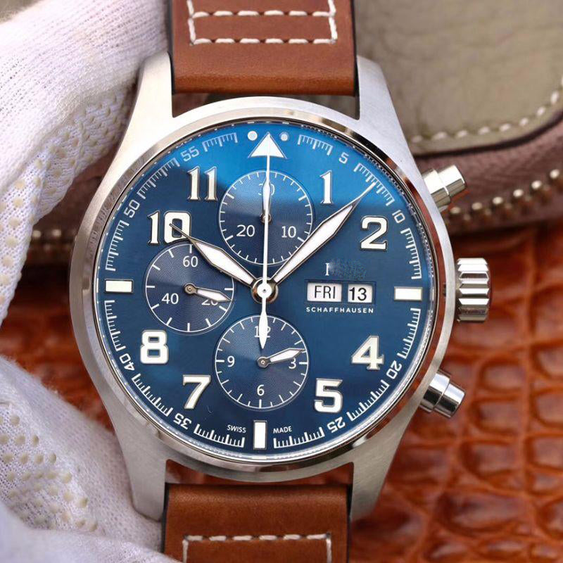 PILOT CHRONOGRAPH EDITION LE PETIT PRINCE IW377714 ZF FACTORY BLUE DIAL