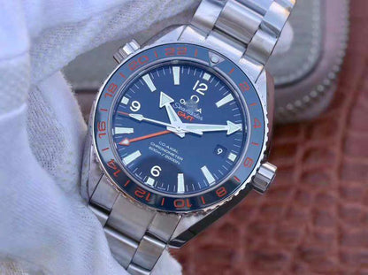 REPLICA SEAMASTER PLANET OCEAN 232.30.44.22.03.001 VS FACTORY BLUE DIAL