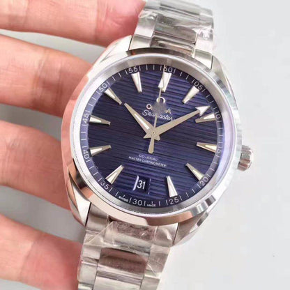 REPLICA SEAMASTER AQUA TERRA 150M CO-AXIAL MASTER 220.10.41.21.03.001 VS FACTORY DEEP BLUE DIAL