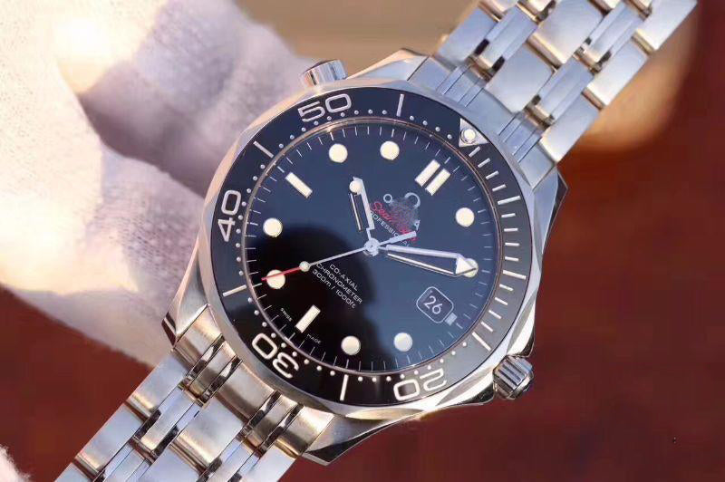 REPLICA SEAMASTER DIVER 300M 212.30.41.20.01.003 MKS FACTORY BLACK DIAL