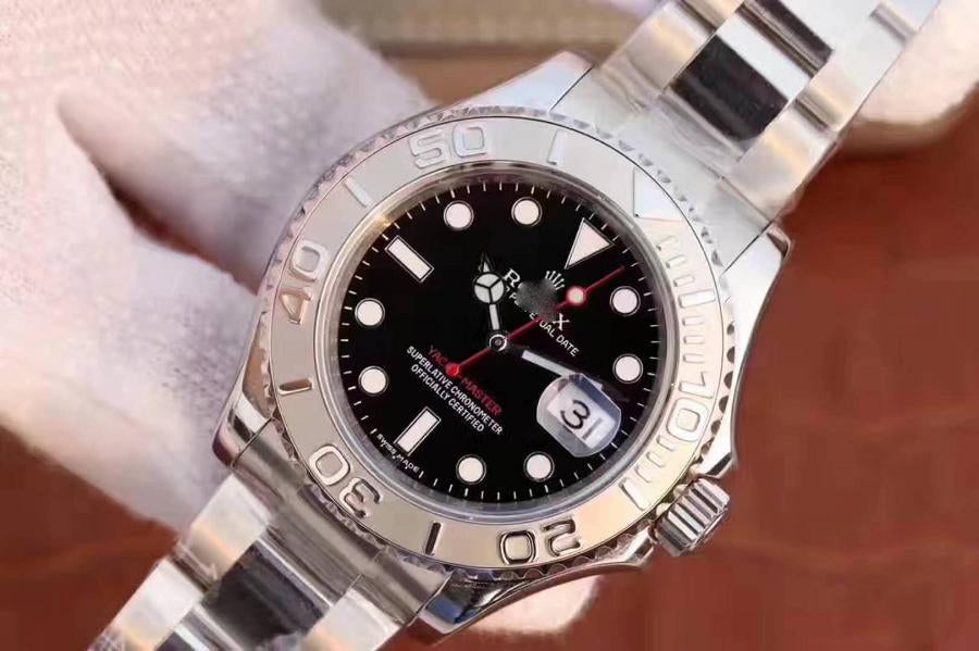 REPLICA ROLEX YACHT MASTER 116622 40MM EW FACTORY BLACK DIAL