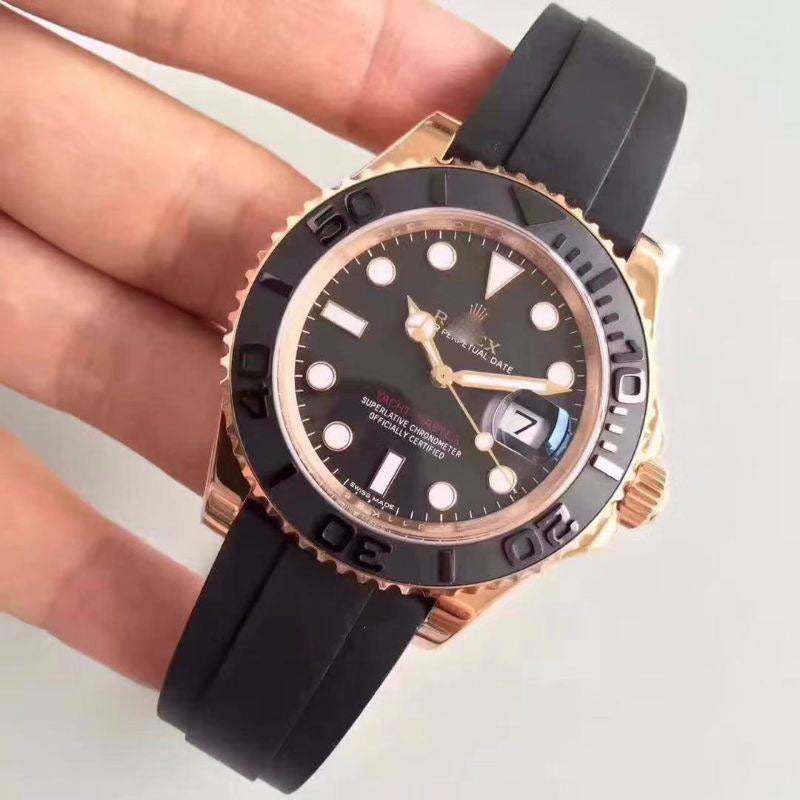 REPLICA YACHT-MASTER 40MM 116655 NOOB FACTORY BLACK DIAL