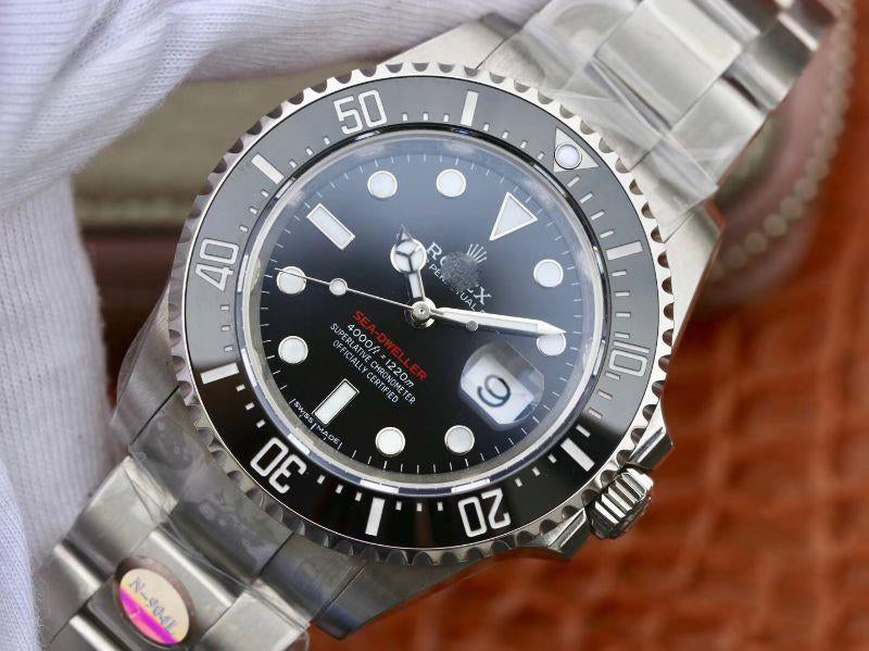 REPLICA SEA-DWELLER 126600 NOOB FACTORY V9 BLACK DIAL