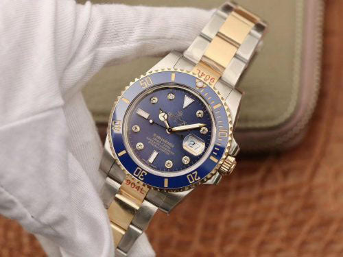 REPLICA SUBMARINER DATE 116613 GM FACTORY BLUE DIAL