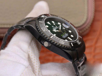 REPLICA SEA-DWELLER DEEPSEA 11666001 V2 GREEN GRADUAL BLACK DIAL