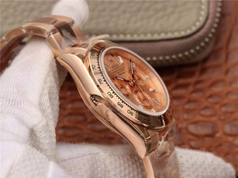 REPLICA DAYTONA COSMOGRAPH 116508 JH FACTORY ROSE GOLD DIAL