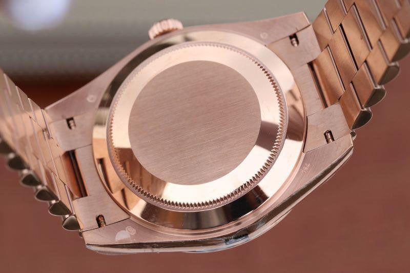 REPLICA DAY DATE II 228235 40MM EW FACTORY ROSEGOLD DIAL