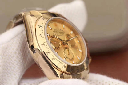 REPLICA DAYTONA COSMOGRAPH 116503 JH FACTORY GOLD DIAL