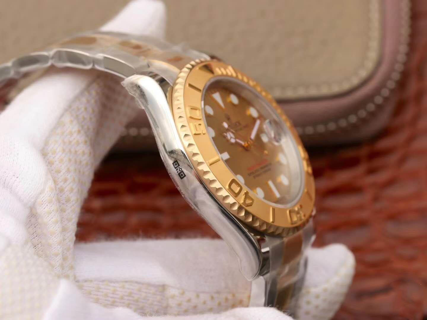 REPLICA ROLEX YACHT MASTER 116623 CHAMPAGNE DIAL